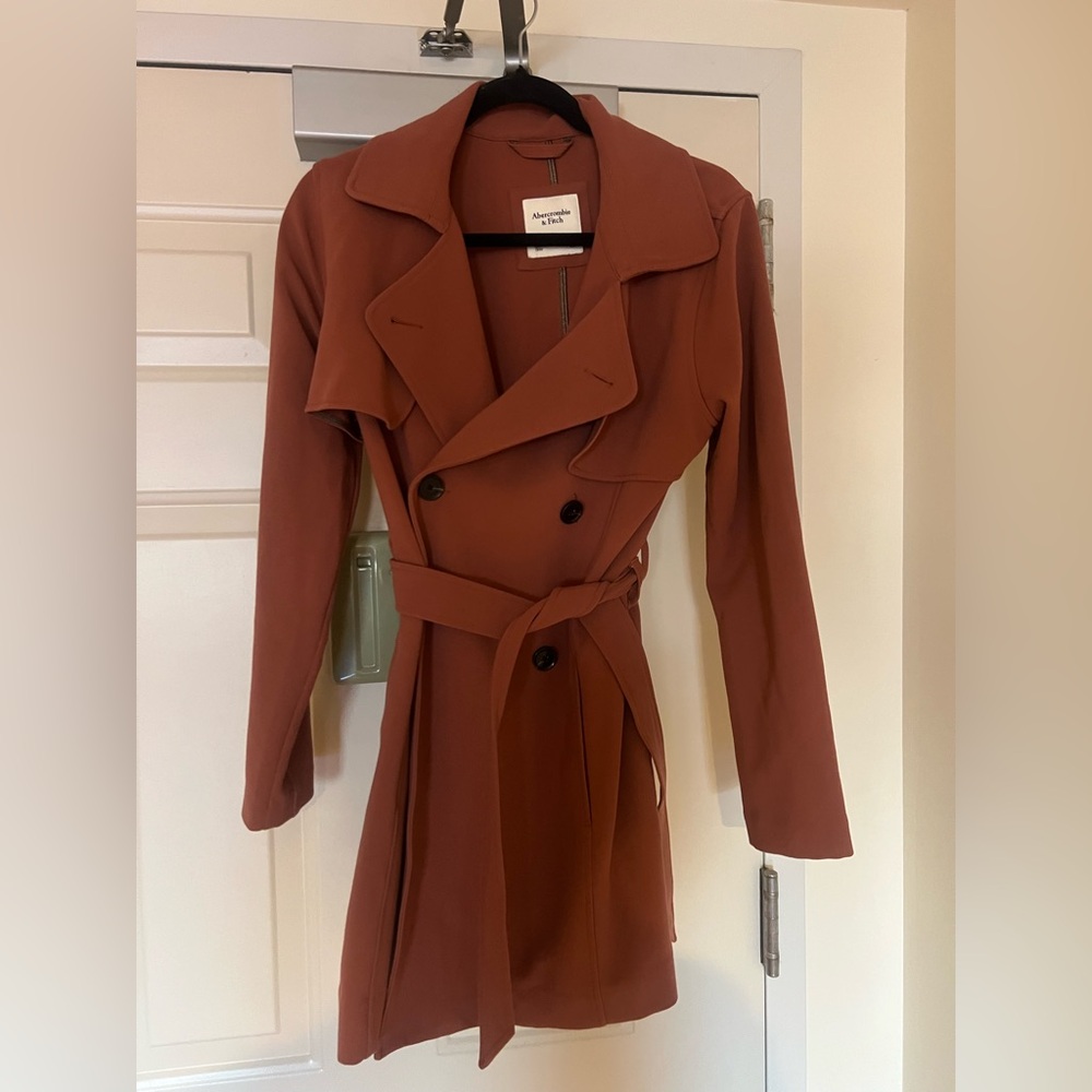 Abercrombie Double Breasted Trench Coat